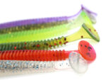 Hitfish Tukashine 6.3CM (2.5 inch), culoare R123 (10buc/plic) - imagine 7