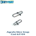 Hitfish Agrafa Nice Snap (62104), 11buc/plic