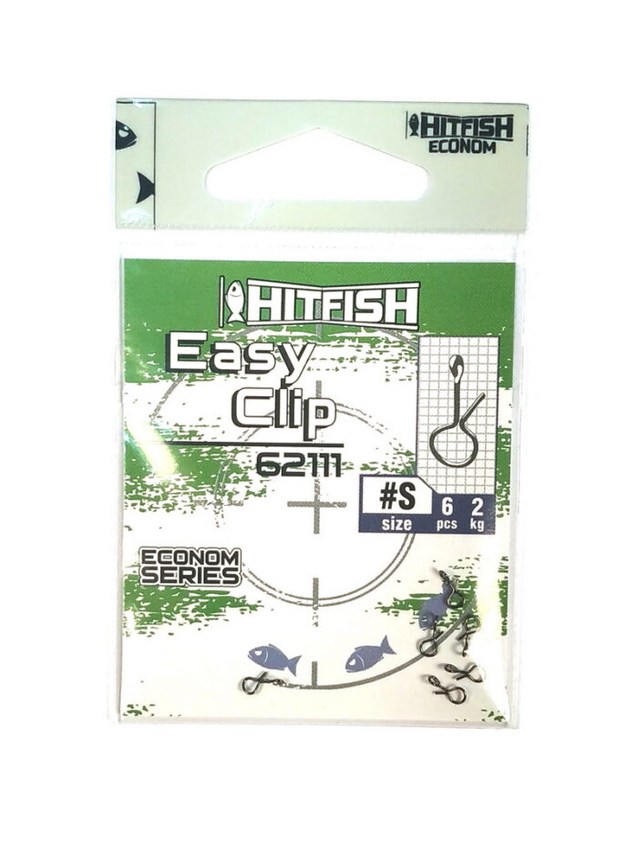 Hitfish Agrafa Easy Clip (62111), 6buc/plic - imagine 5