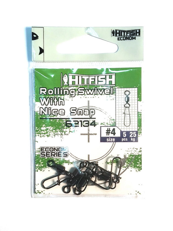 Hitfish Agrafa Nice cu vartej (62134), 6buc/plic - imagine 4