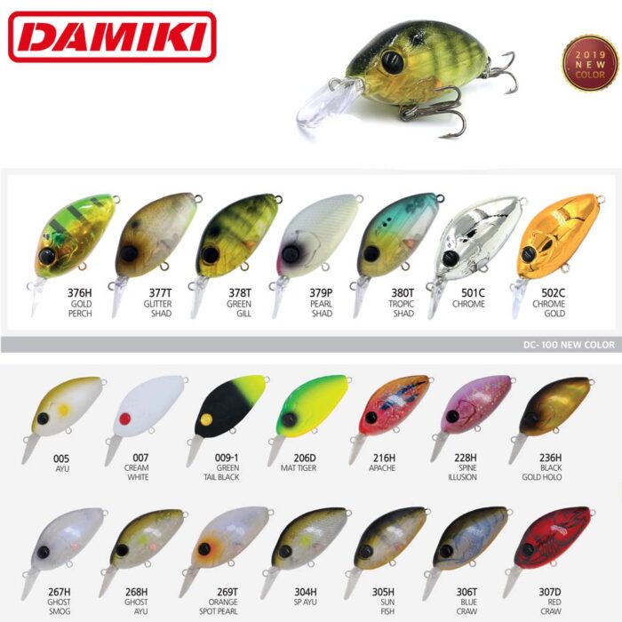 Damiki DC-100 5.5CM, 13gr (Floating) - imagine 2