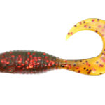 Damiki WOW Grub 5.1CM (2 inch), 204 (Motor Oil Red), 16buc/plic