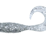 Damiki WOW Grub 5.1CM (2 inch), 402 (Silver), 16buc/plic