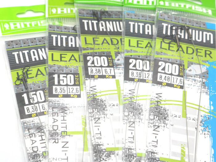 Hitfish struna rapitor Titanium Nickel (NITI), 25cm, 0.35mm, 12.6kg (2buc/plic) - imagine 7