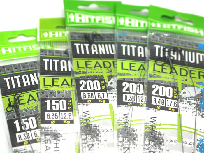 Hitfish struna rapitor Titanium Nickel (NITI), 25cm, 0.35mm, 12.6kg (2buc/plic) - imagine 6