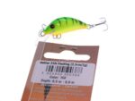 Gloog Hektor 35N, 3.5cm, 2gr (Floating), TGF (Tiger Green Fluo) - imagine 4