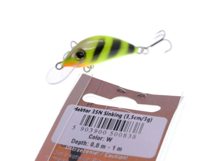 Gloog Hektor 35N, 3.5cm, 2gr (Floating), W (Wasp) - imagine 4