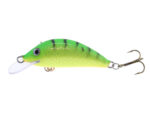 Gloog Hektor 40N, 4cm, 3.5gr (Floating), TGF (Tiger Green Fluo) - imagine 2