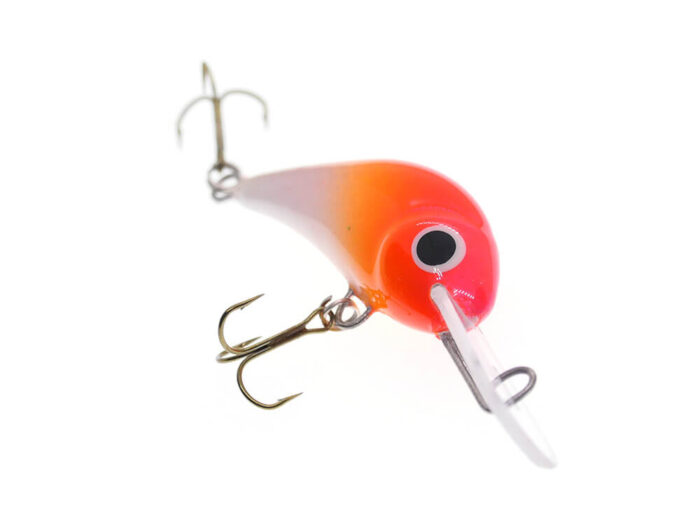 Gloog Parys 40N, 4cm, 2.5gr (Floating), OHF (Orange Head Fluo) - imagine 4