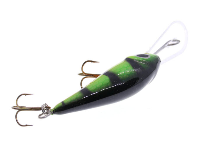 Gloog Parys 40N, 4cm, 2.5gr (Floating), PGF (Perch Green Fluo) - imagine 6