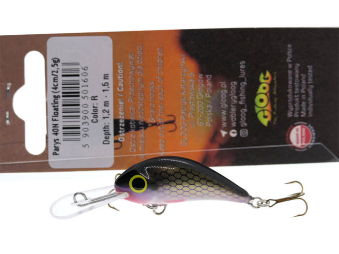 Gloog Parys 40N, 4cm, 2.5gr (Floating), R (Roach) - imagine 7
