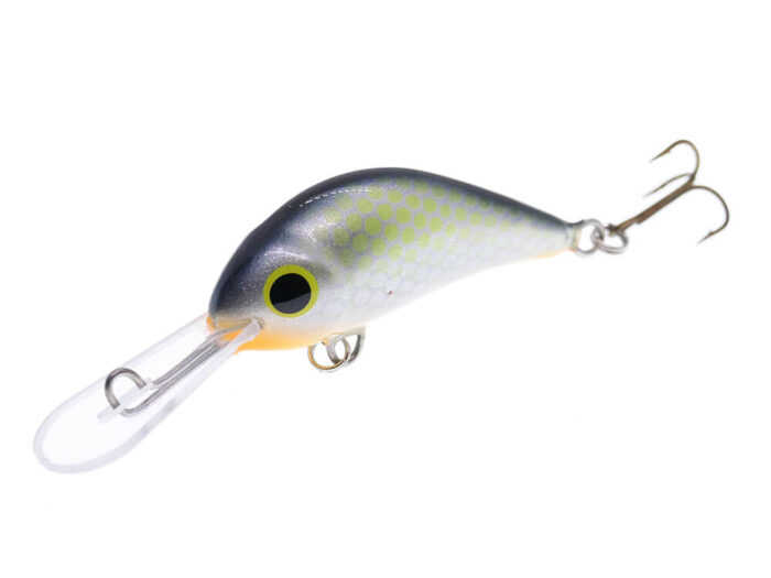 Gloog Parys 40N, 4cm, 2.5gr (Floating), RGF (Roach Green Fluo) - imagine 3