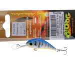 Gloog Parys 40N, 4cm, 2.5gr (Floating), TBF (Tiger Blue Fluo) - imagine 7