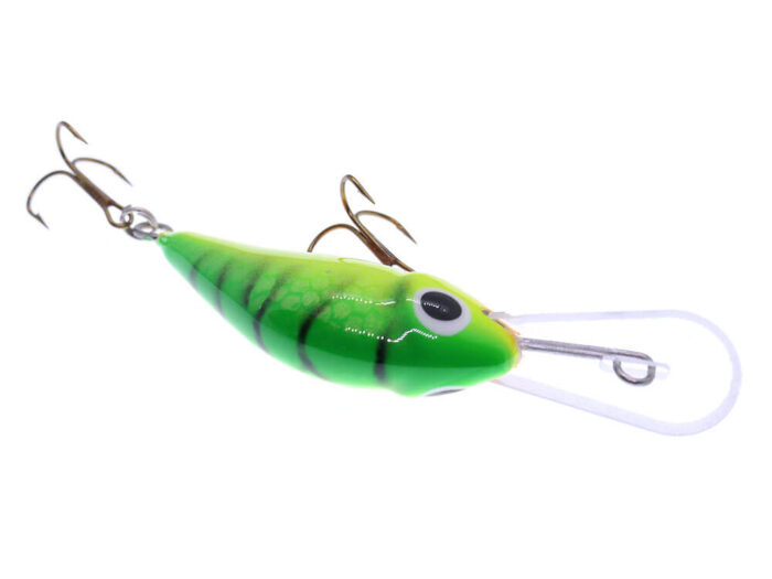 Gloog Parys 40N, 4cm, 2.5gr (Floating), TGF (Tiger Green Fluo) - imagine 6