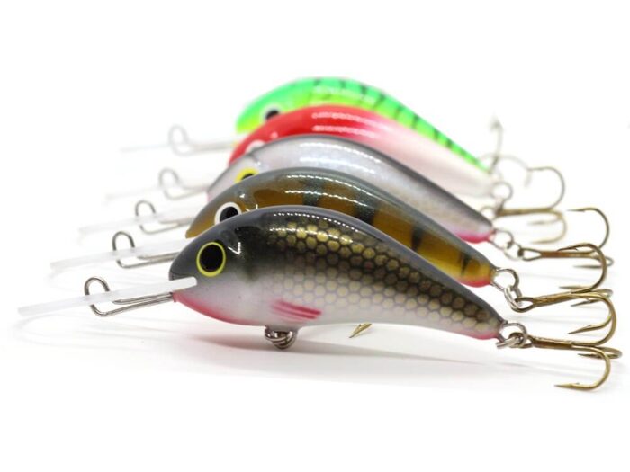 Gloog Parys 50N, 5cm, 5gr (Floating), TGF (Tiger Green Fluo) - imagine 8