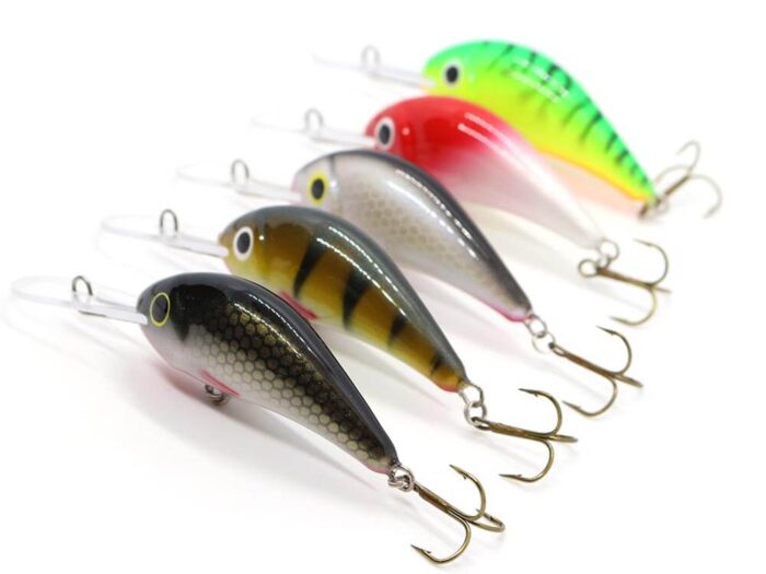 Gloog Parys 50N, 5cm, 5gr (Floating), TGF (Tiger Green Fluo) - imagine 5