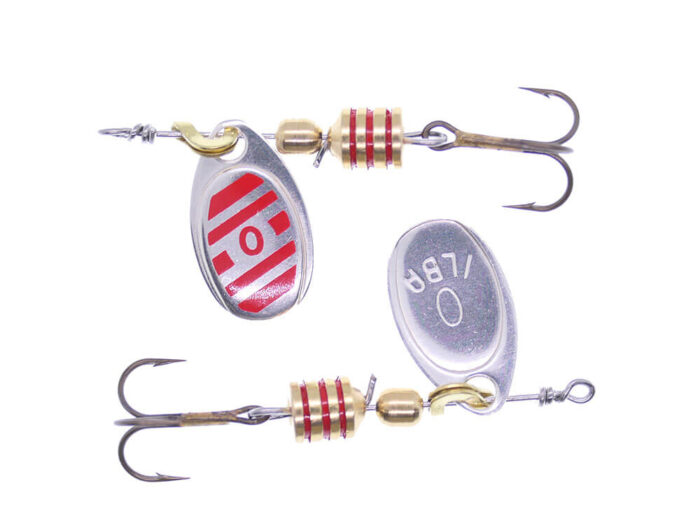 Ilba rotativa Tondo Silver/Red Zebra (argint cu dungi rosii), nr.0, 2gr (21110) - imagine 2