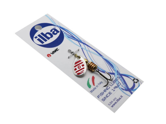 Ilba rotativa Tondo Silver/Red Zebra (argint cu dungi rosii), nr.0, 2gr (21110) - imagine 4