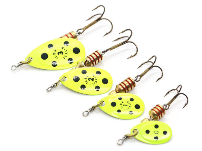 Ilba rotativa Tondo Fluorlemon/Black, nr.3, 7gr (35633) - imagine 2