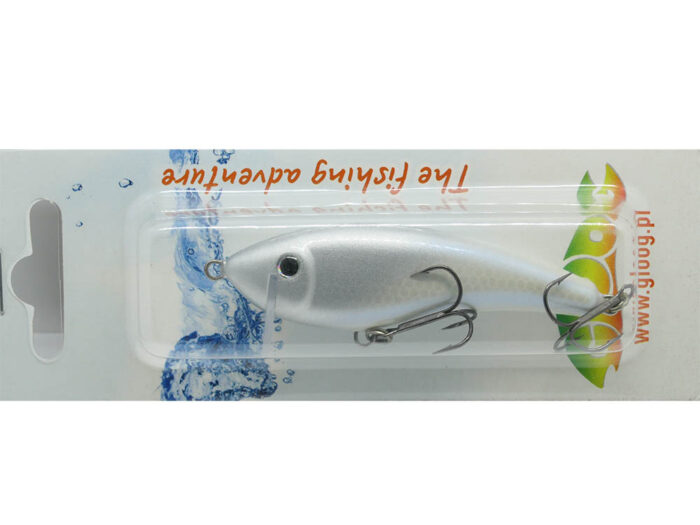 Gloog Hermes 70S 7cm, 12gr (Sinking), SH (Silver Head) - imagine 4