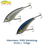 Gloog Hermes 70S 7cm, 12gr (Sinking), Vobler Avat - imagine 3