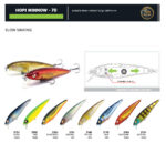 Damiki Hopi Minnow 7CM, 6.7GR, Slow Sinking, 375H (Gold Gill Holo) - imagine 4