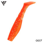 KP Baits Original Shad 6.25CM (2.5 inch), culoare 007 (5buc/plic)