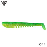 KP Baits Skeleton Shad 7.5CM (3 inch), culoare 011 (5buc/plic)