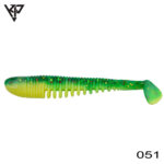 KP Baits Skeleton Shad 7.5CM (3 inch), culoare 051 (5buc/plic)