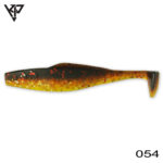 KP Baits Natural Shad 8.75CM (3.5 inch), culoare 054 (Motor Oil Gold) (5buc/plic)