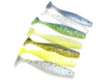 KP Baits Natural Shad 8.75CM (3.5 inch), culoare 001 (White) (5buc/plic) - imagine 5