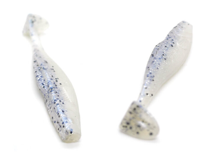 KP Baits Natural Shad 8.75CM (3.5 inch), culoare 001 (White) (5buc/plic) - imagine 4