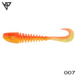 KP Baits Skeleton Grub 10CM (4 inch), culoare 007 (5buc/plic)