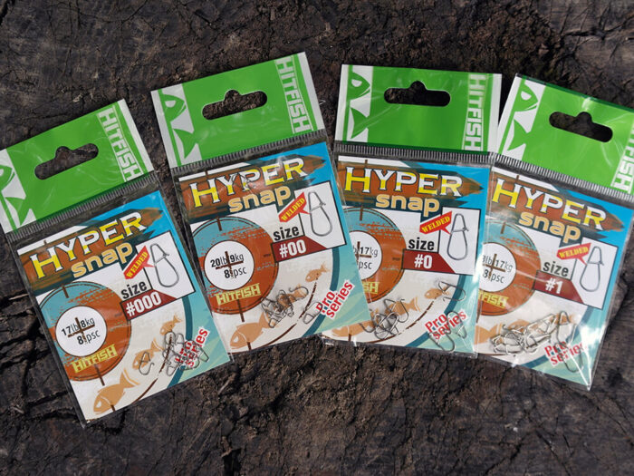Hitfish Agrafa Hyper Snap (HYPERS), marime 000, 8kg – 8buc/plic - imagine 4