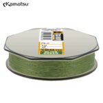 Kamatsu Fir Textil Techron Micro Braid X4 Olive Green 150m (0.04mm-0.10mm) - imagine 2