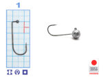 M.Hooks MicroJig Bila, marime 1, 4gr (5buc/plic)