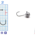 M.Hooks MicroJig Bila, marime 2, 6gr (5buc/plic)