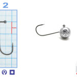 M.Hooks MicroJig Bila, marime 2, 8gr (5buc/plic)