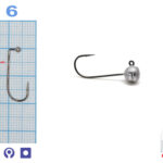 M.Hooks MicroJig Bila, marime 6, 1gr (5buc/plic)