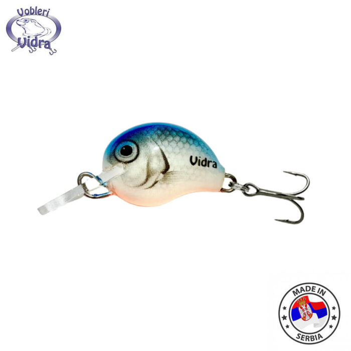 Vidra Lures Atomic Chub 1.8cm, 3gr, Sinking, BL (Blue) - imagine 4
