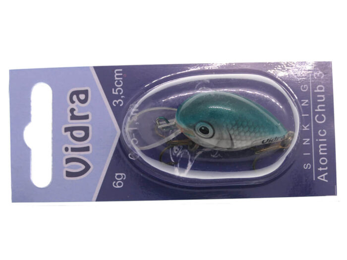 Vidra Lures Atomic Chub 3.5cm, 6gr, Sinking, GR (Green) - imagine 5