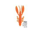 Damiki Air Craw 5.6CM (2 inch) Floating, 212UV (UV Orange Silver), 10buc/plic