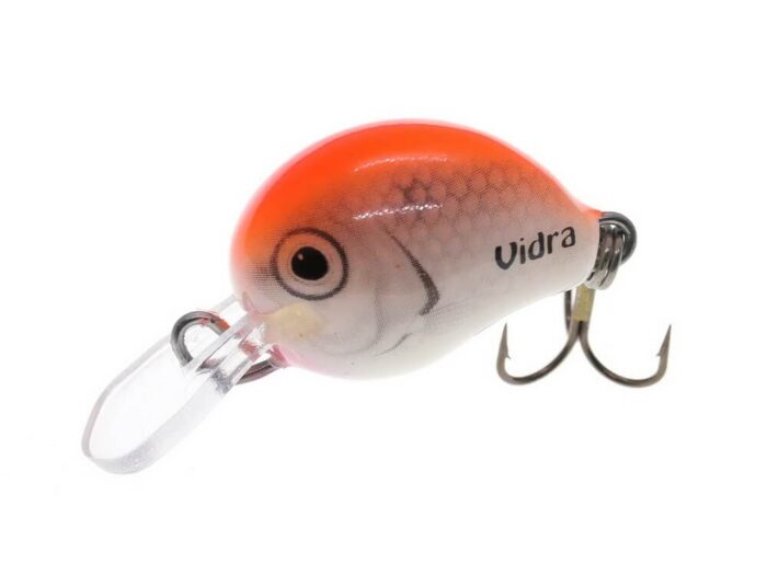 Vidra Lures Atomic Chub 1.8cm, 3gr, Sinking, SFO (Silver Fluo-Orange) - imagine 3