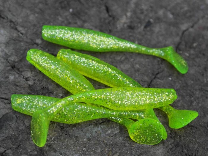 KP Baits Lazy Shad 7.5CM (3 inch), culoare 002 (5buc/plic) - imagine 2