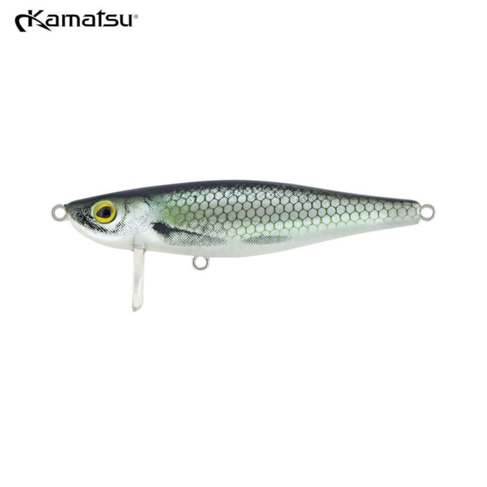 Kamatsu Phantom Bleak 7cm, 13gr (sinking), 001 (Silver Bleak) - imagine 12