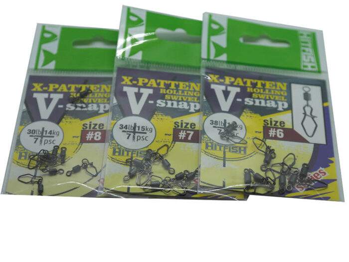 Hitfish Agrafa V-Snap cu vartej (XPRSWVS) #6 – 7buc/plic - imagine 4