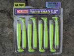 Damiki Tachi Shad 5.9CM (2.3 inch), 002DU (Chart Glow), 10buc/plic - imagine 4