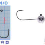 M.Hooks MicroJig Bila, marime 4/0, 12gr (5buc/plic)