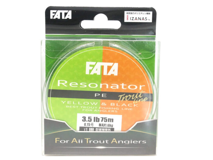 FATA by Gosen Fir Textil Resonator PE Yellow/Black 75m, marime PE 0.15, 1.6kg - imagine 2