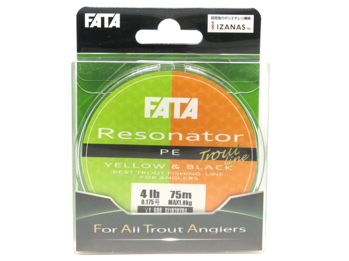 FATA by Gosen Fir Textil Resonator PE Yellow/Black 75m, marime PE 0.175, 1.8kg - imagine 2